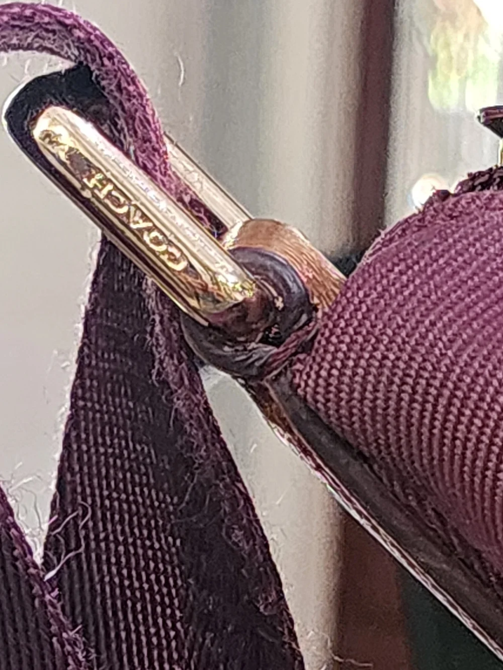 Coach purple crossbody